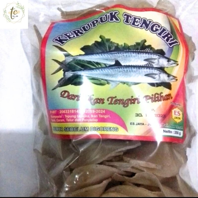 Jual Krupuk Kerupuk Ikan Tengiri 250gr Juwana Shopee Indonesia