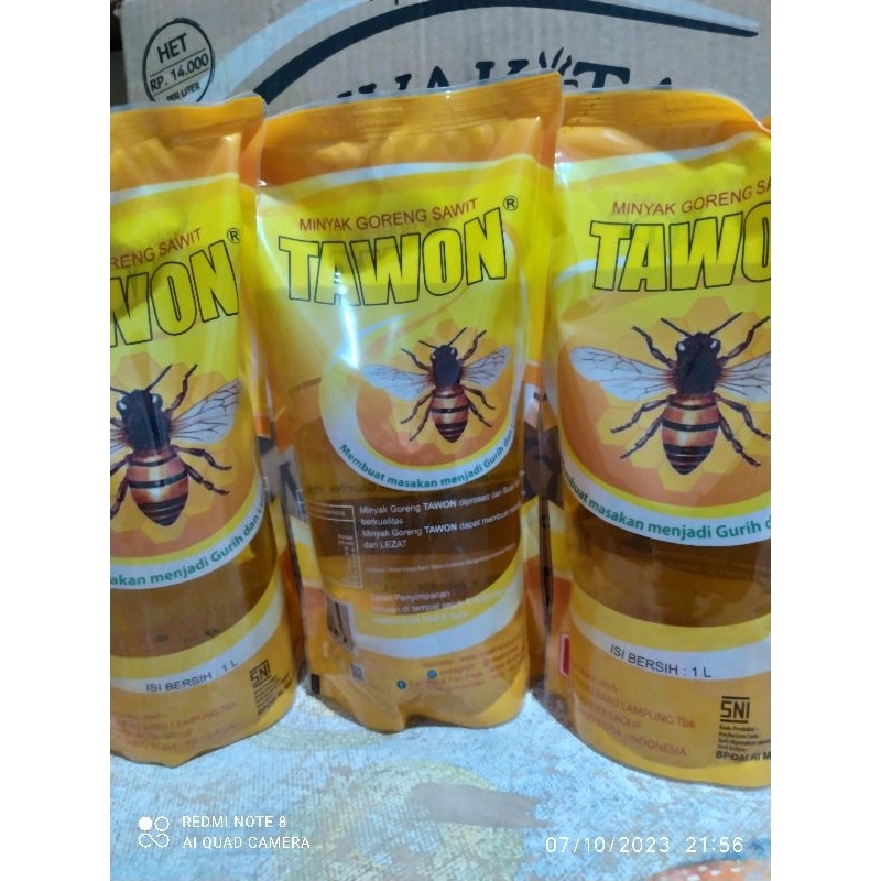 Jual Minyak Goreng Cap Tawon 1l Murah Shopee Indonesia