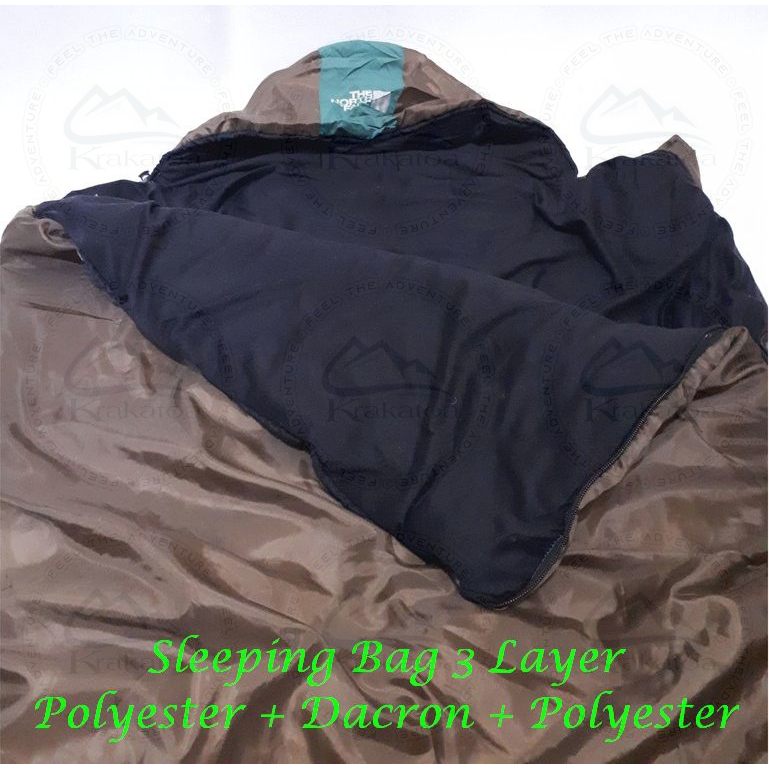 Jual Sleeping Bag Polar Bulu Super Dacron Waterproof Bantal