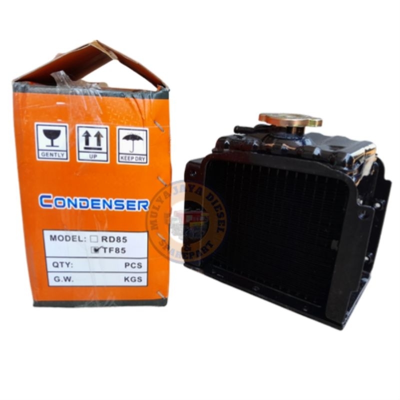 Jual condenser Radiator diesel Yanmar TF75 TF85 merk ohatsu | Shopee ...