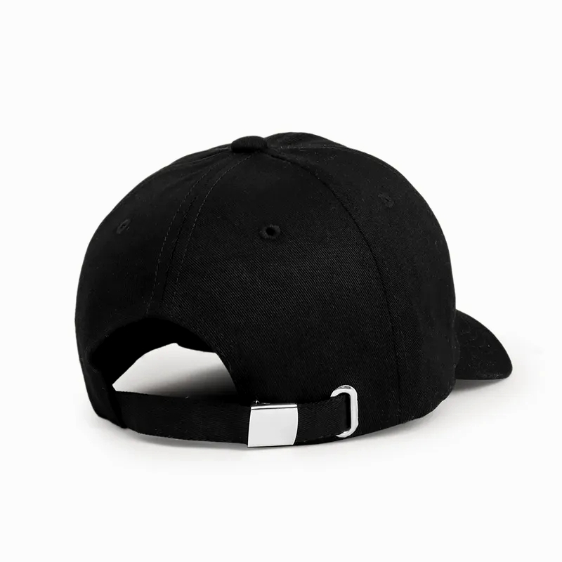 Jual Topi baseball polos hitam bahan raffel cakop besi unisex | Shopee ...