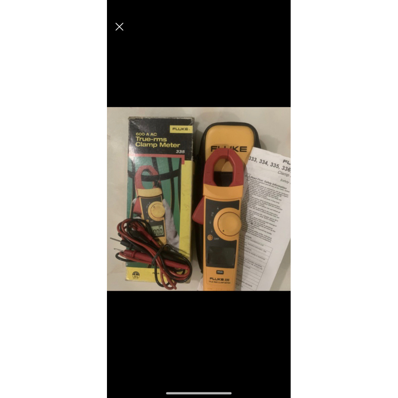 Jual Fluke 335a trmh 600 amp curent clamp meter Shopee Indonesia