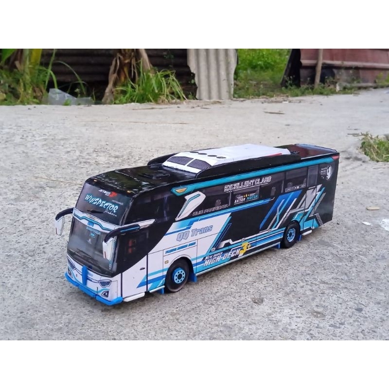 Jual Papercraft Bus Qq Trans Winspector Shopee Indonesia