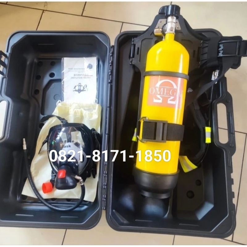 Jual SCBA BREATHING APPARATUS STEEL 6 LITER OMEGA | Shopee Indonesia