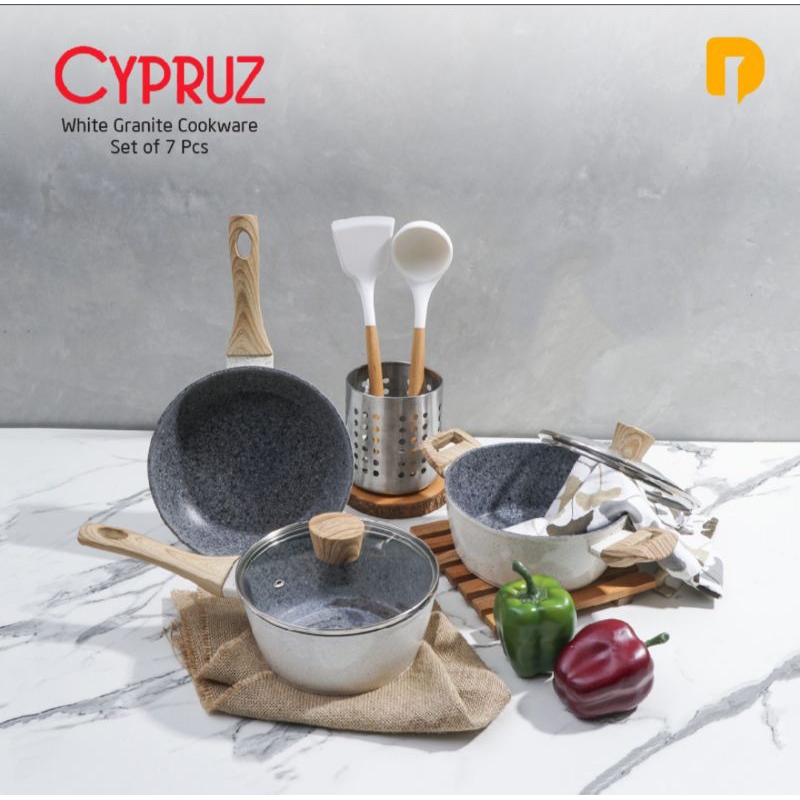 Jual Cyprus White Granite set of 7pcs | Shopee Indonesia