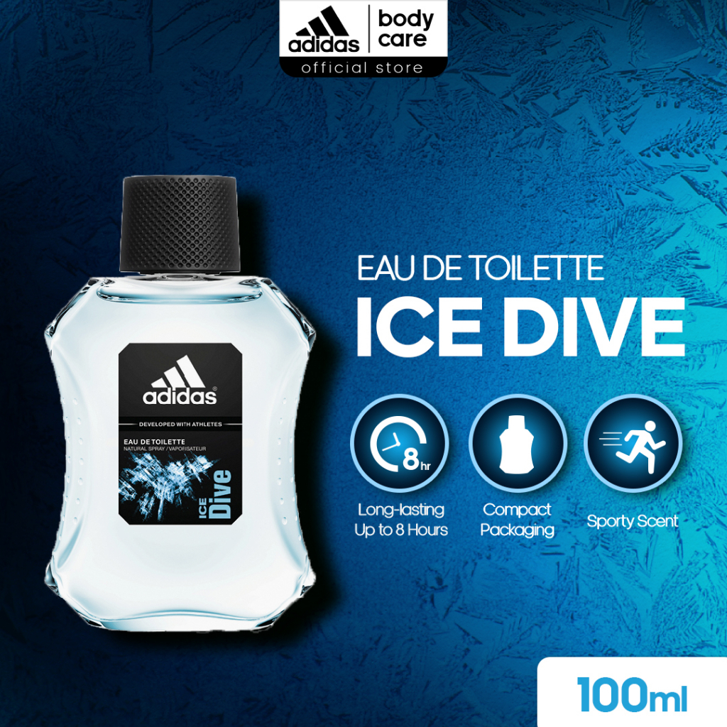 Jual ADIDAS DEVELOPED WITH ATHLETES EAU DE TOILETTE| ICE DIVE