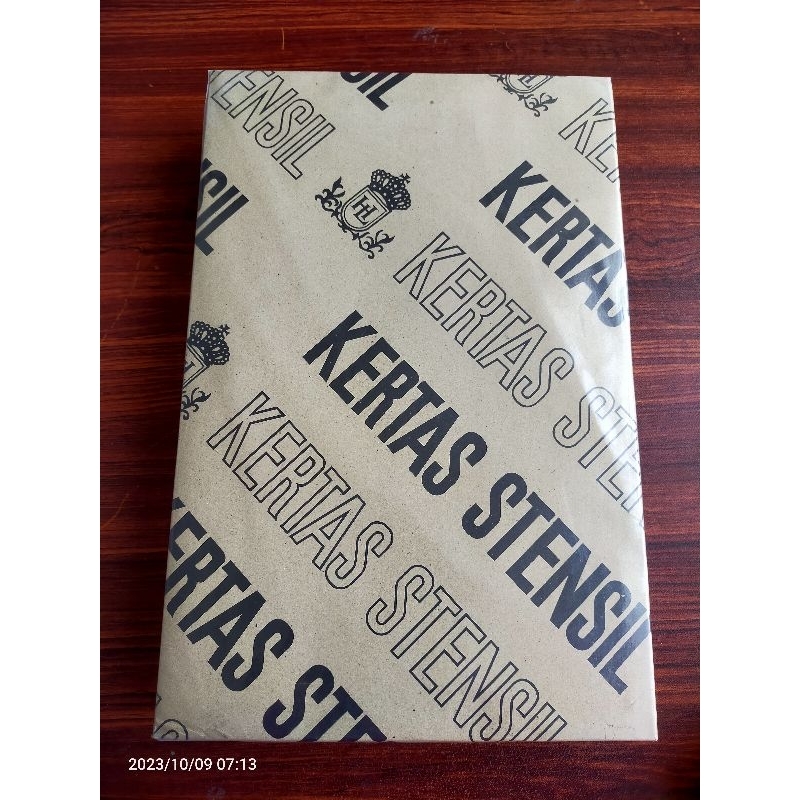 Jual KERTAS STENSIL / BURAM F4 60 Gr | Shopee Indonesia