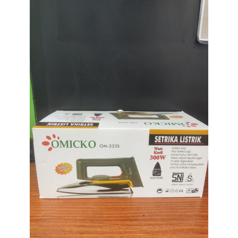 Jual Omicko Om S Setrika Listrik Hemat Daya Watt Shopee Indonesia