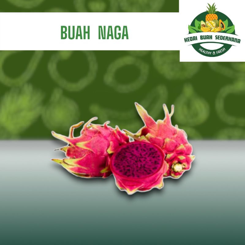 Jual Buah Naga 900gram 1kg Kedai Buah Sederhana Shopee Indonesia