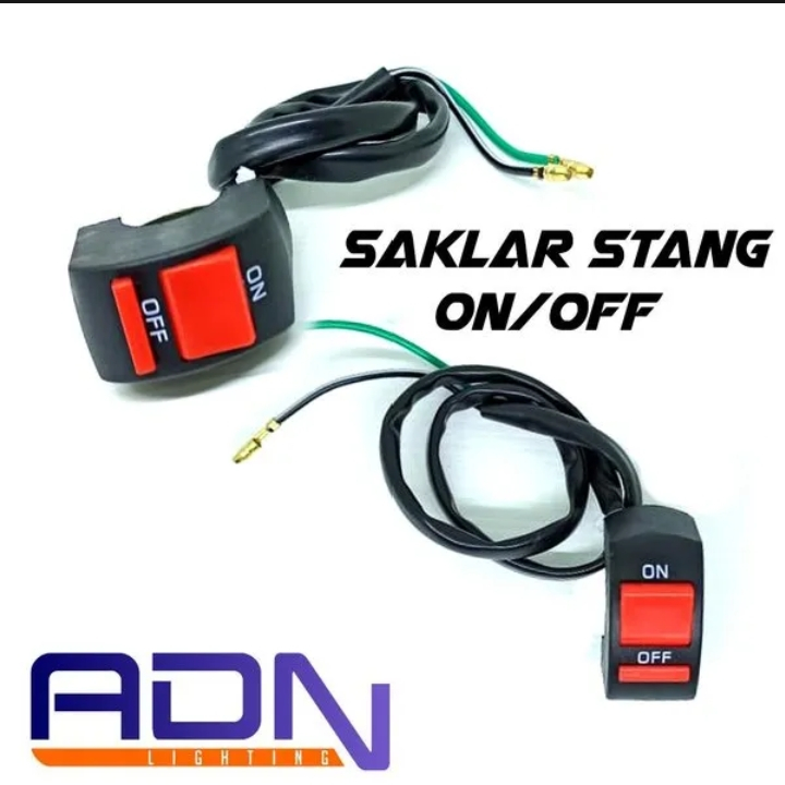 Jual Saklar ON / OFF Stang Motor Switch ON OFF Stang Universal Semua ...