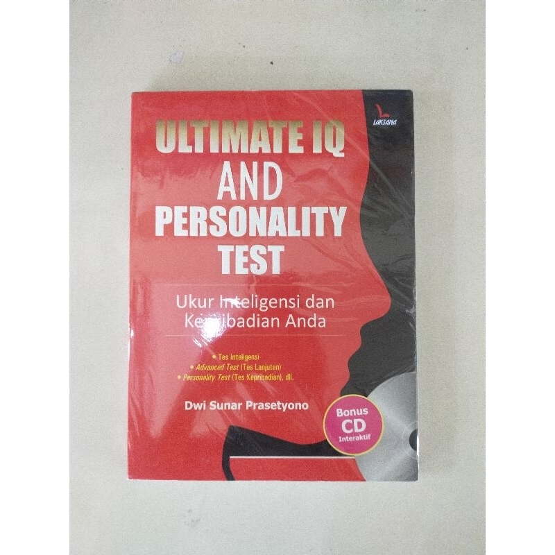 Jual Buku original Ultimate IQ And Personality Test by Dwi Sunar P ...