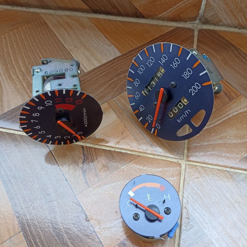 Jual mesin kilometer spedometer tachometer RPM amper suhu Ninja R 150 ...