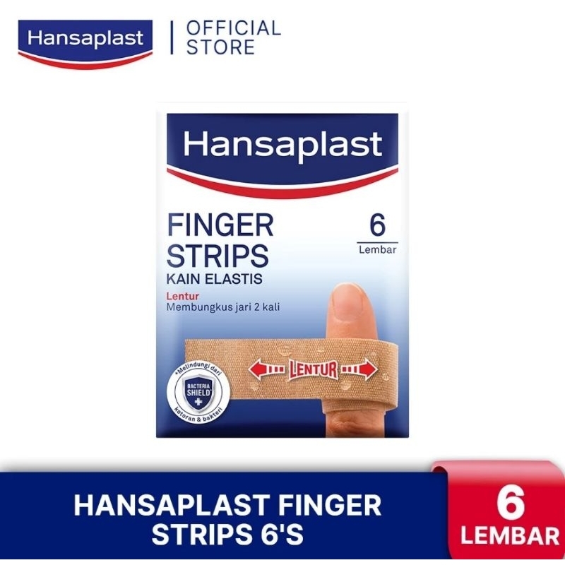 Jual Hansaplast Kain Elastis Finger Strips | Shopee Indonesia