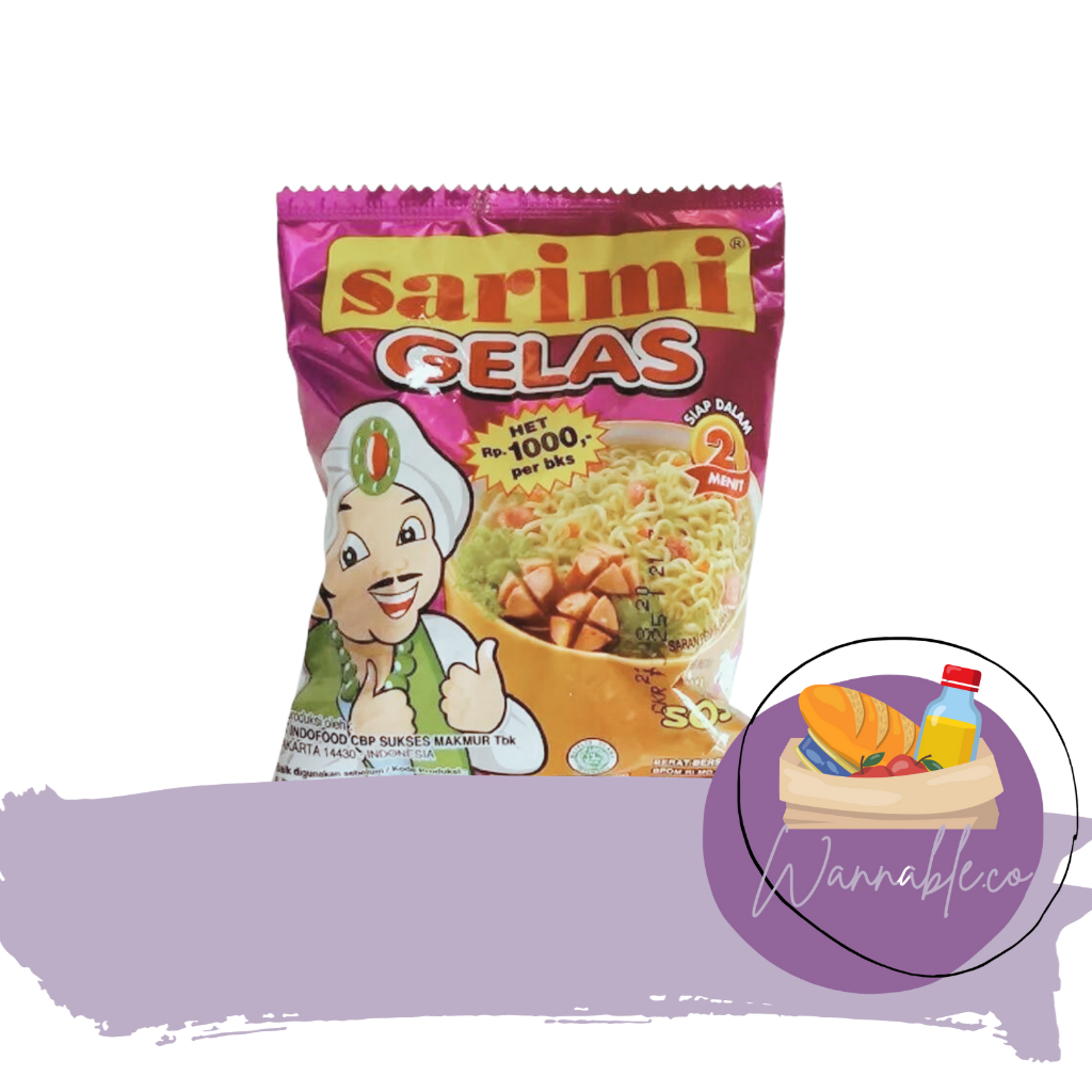 Jual Sarimi Gelas Rasa Soto Ayam Baso Sapi Sosis Kari Ayam Ayam