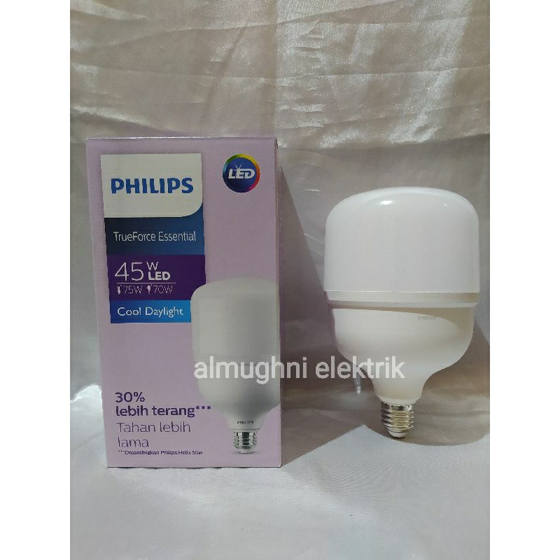 Jual PHILIPS lampu led philips trueforce essential 20/25/35/45 watt ...