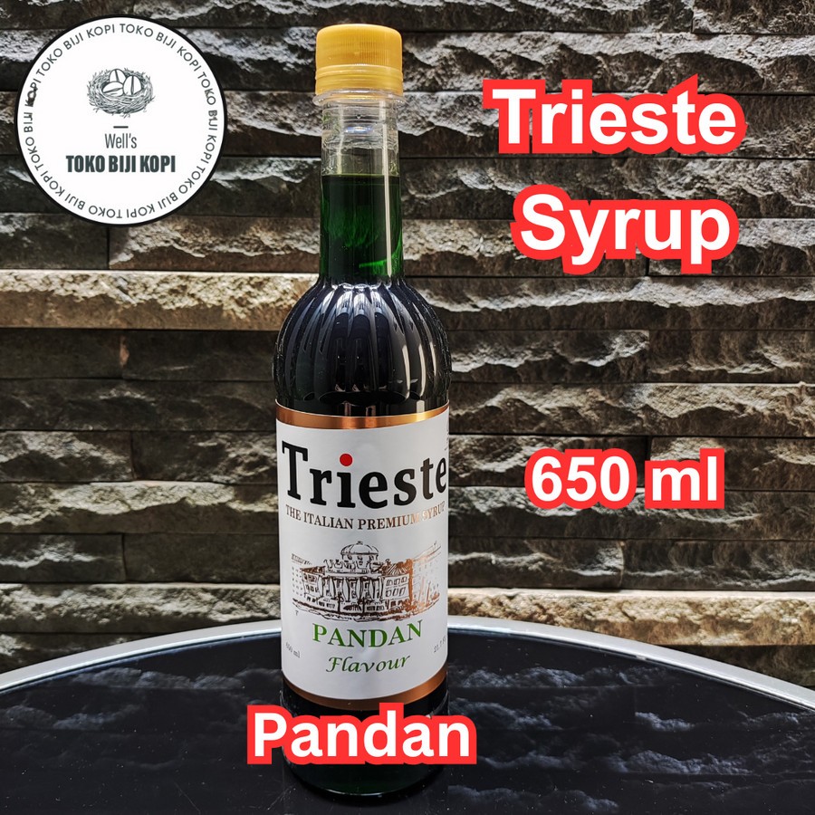 Jual Trieste Syrup Flavoured Sirup Rasa - 650 ml | Shopee Indonesia