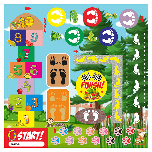 Jual Mainan Edukasi Anak Playmate 175x175 Karpet Permainan Untuk ...