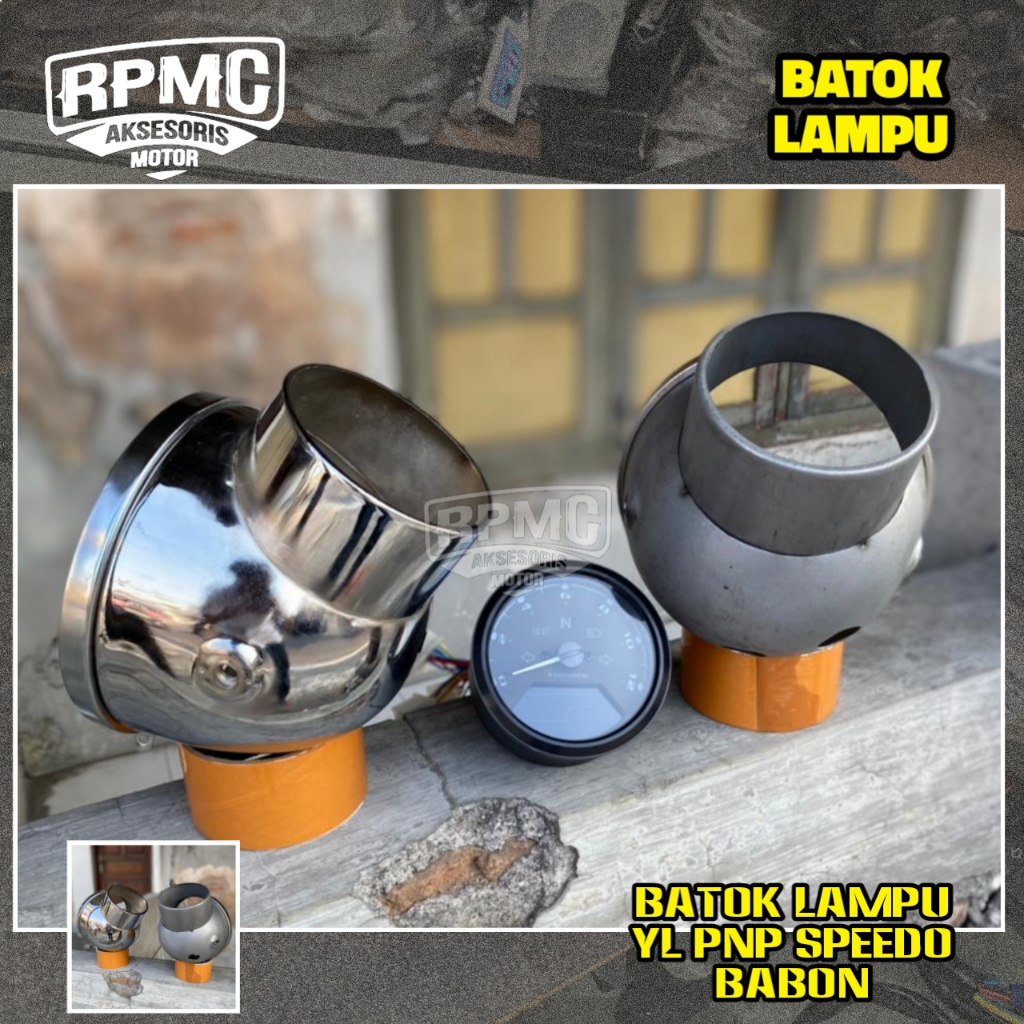 Jual BATOK YL PNP SPEEDO BABON BATOK LAMPU DEPAN PNP DAYMAKER JUTE ...