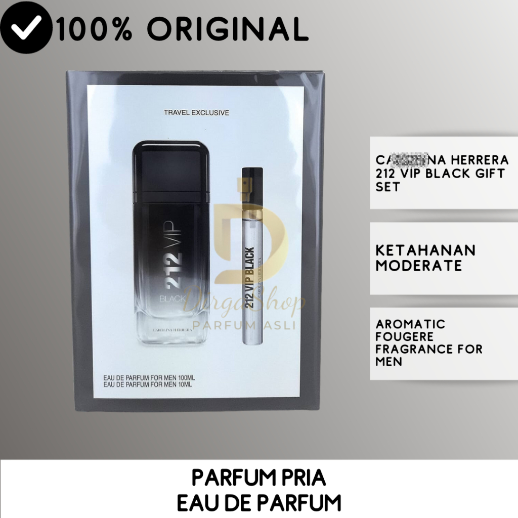 Jual CH 212 VIP Black for Men EDP 100ml | Shopee Indonesia