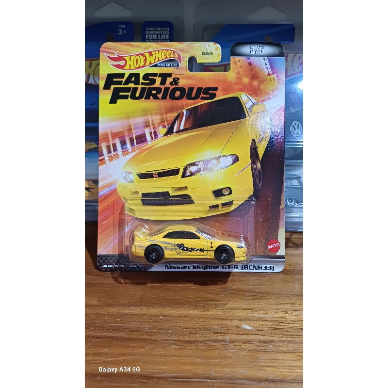 Jual Hotwheels FNF R33 Card oren US | Shopee Indonesia