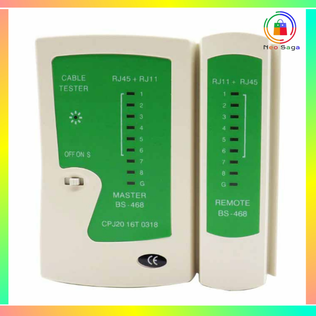 Jual Lan Tester Alat Penguji Kabel Lan RJ45 Telepon Tester Rj11 Lan