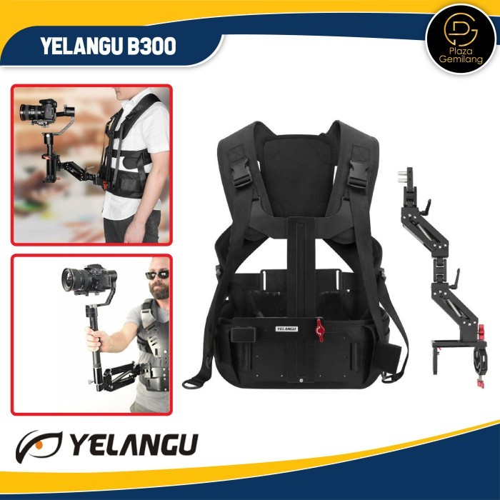 Jual YELANGU B300 Steadicam Gimbal Rig for Electronic 3-Axis Gimbal ...