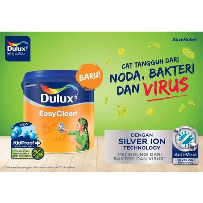 Jual Dulux Easy Clean Anti Virus L Shopee Indonesia