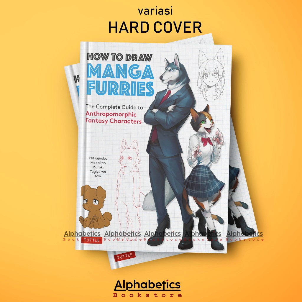 Jual Hardcover How To Draw Manga Furries By Hitsujirobo Madakan Muraki Shopee Indonesia