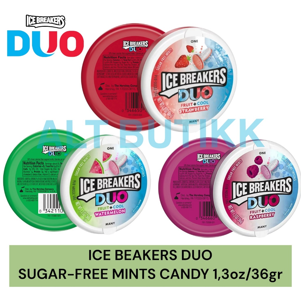 Ice Breakers Duo Pastilla Sandia Display C/8pz | Meses Sin Interés - Foto 6