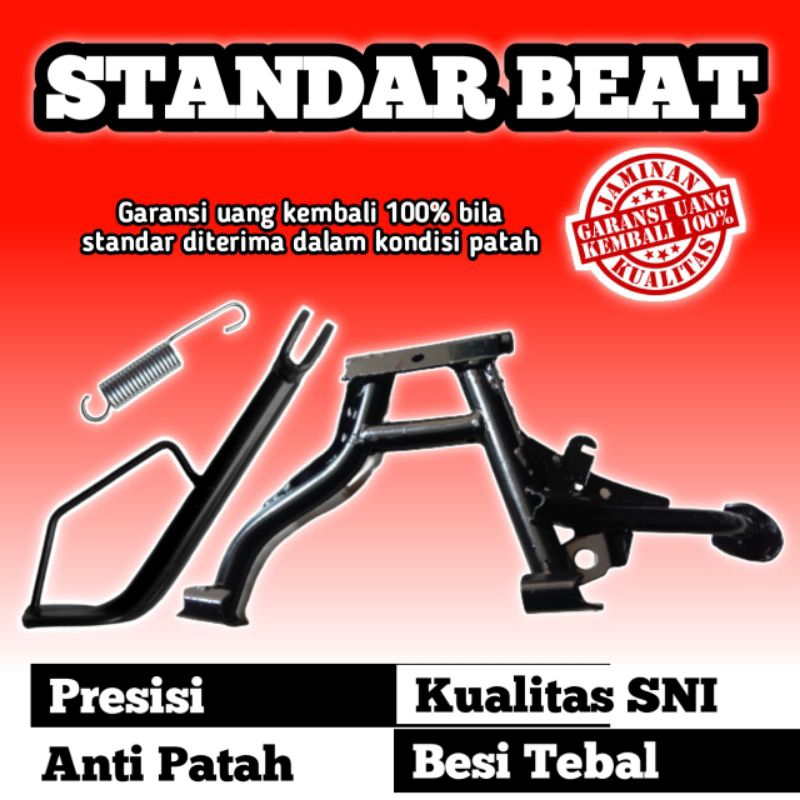 Jual Standar Standart Jagang Jagrak 2 Dua Tengah Samping Satu 1 Motor Matic Honda Beat Karbu Fi