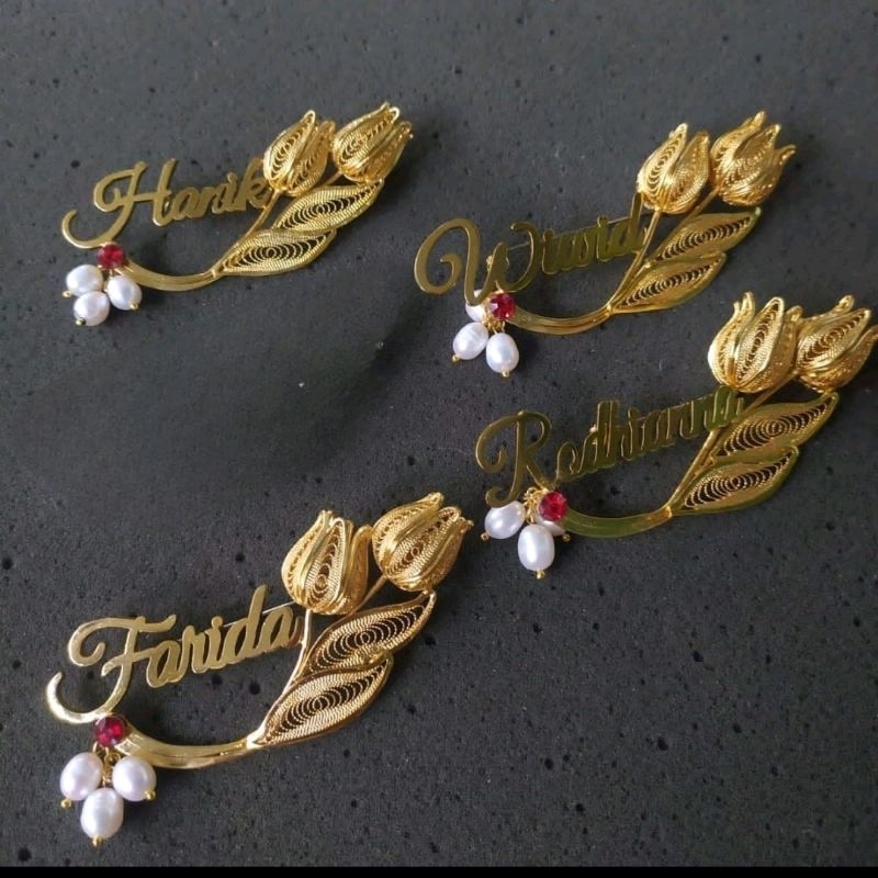 Jual Bros dan pin nama custom kode SS11 | Shopee Indonesia
