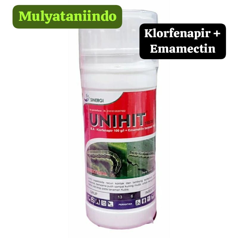 Jual insektisida unihit 100 ml korpenapir emamectin ampuh atasi ulat ...