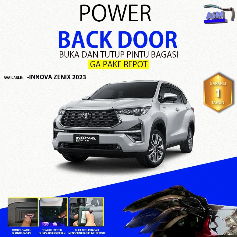 Jual Power Back Door Pintu Bagasi Otomatis Innova Zenix Electric ...