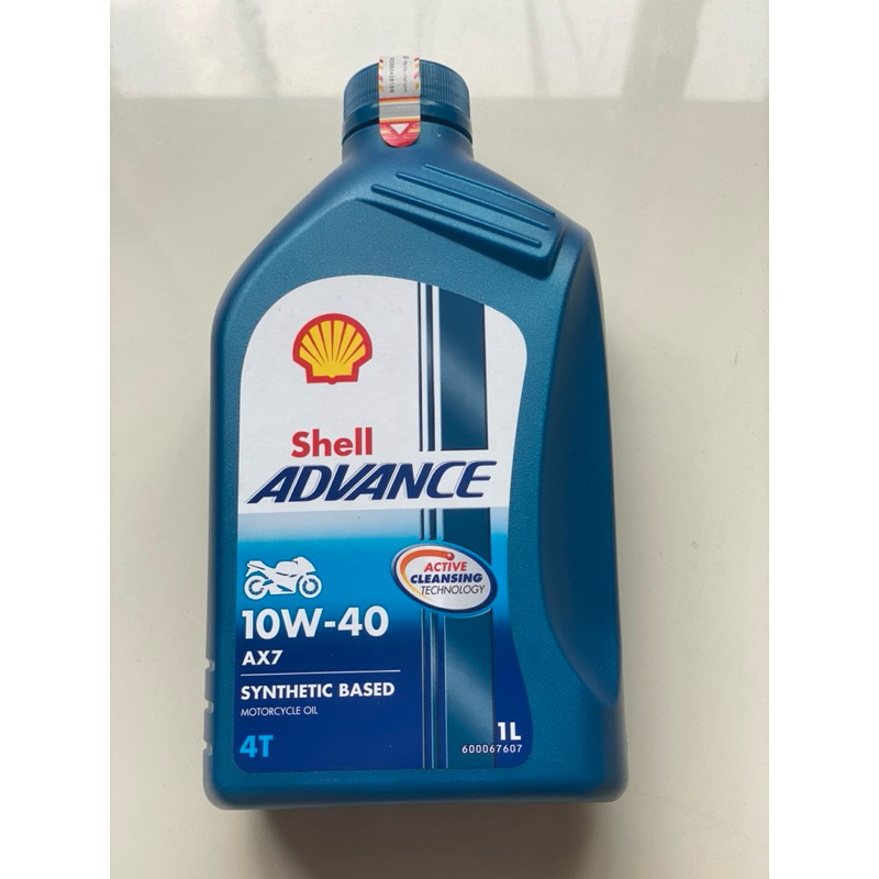 Jual SHELL ADVANCE AX7 4T 10W-40 1L (1000ML) | Shopee Indonesia