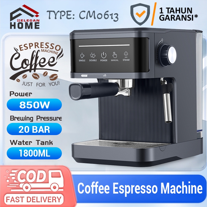 Jual Advance CM208A Coffee Maker Mesin Kopi Espresso Low Watt