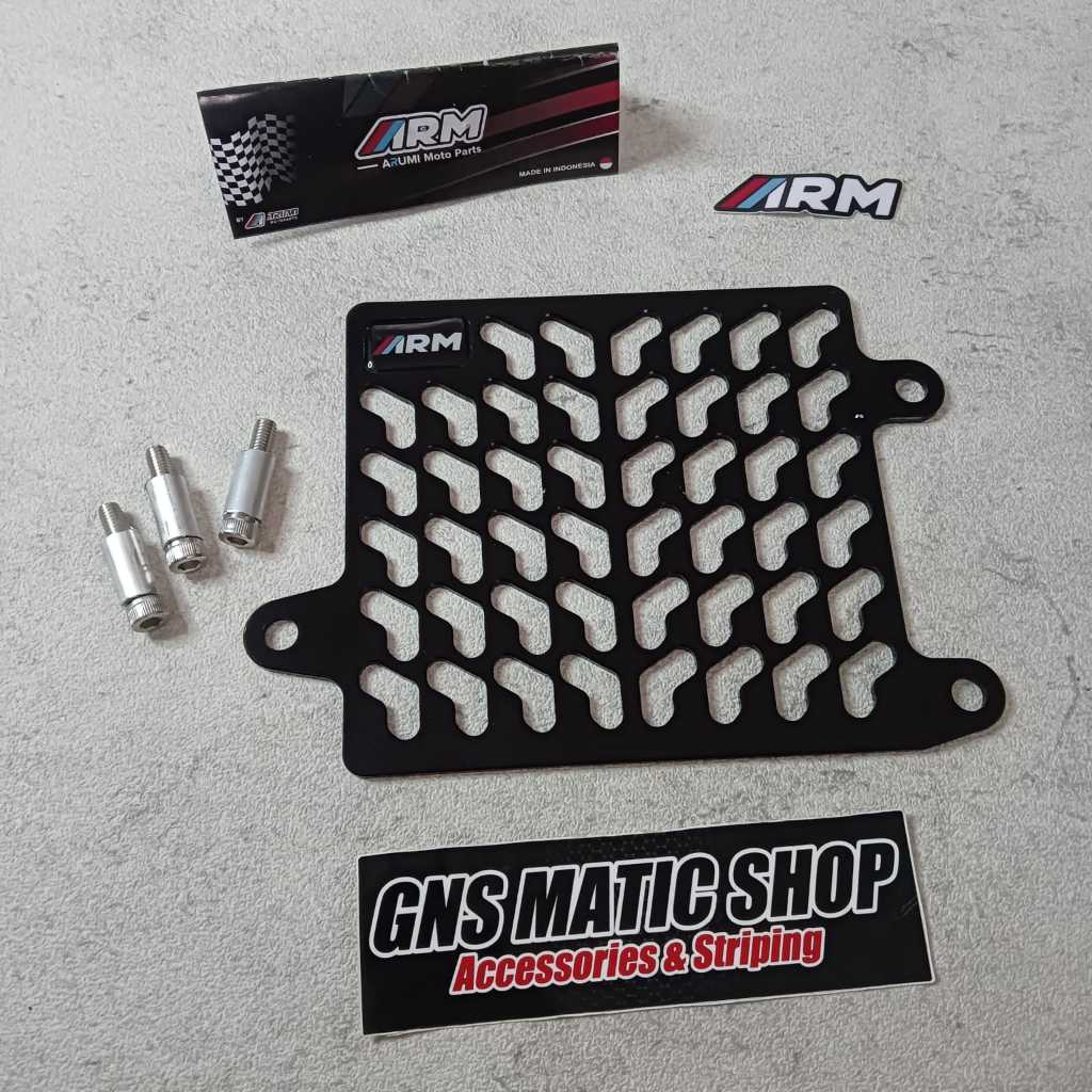 Jual COVER RADIATOR PATTERN FULL CNC ARM HONDA VARIO PCX ADV 125 & 150 ...