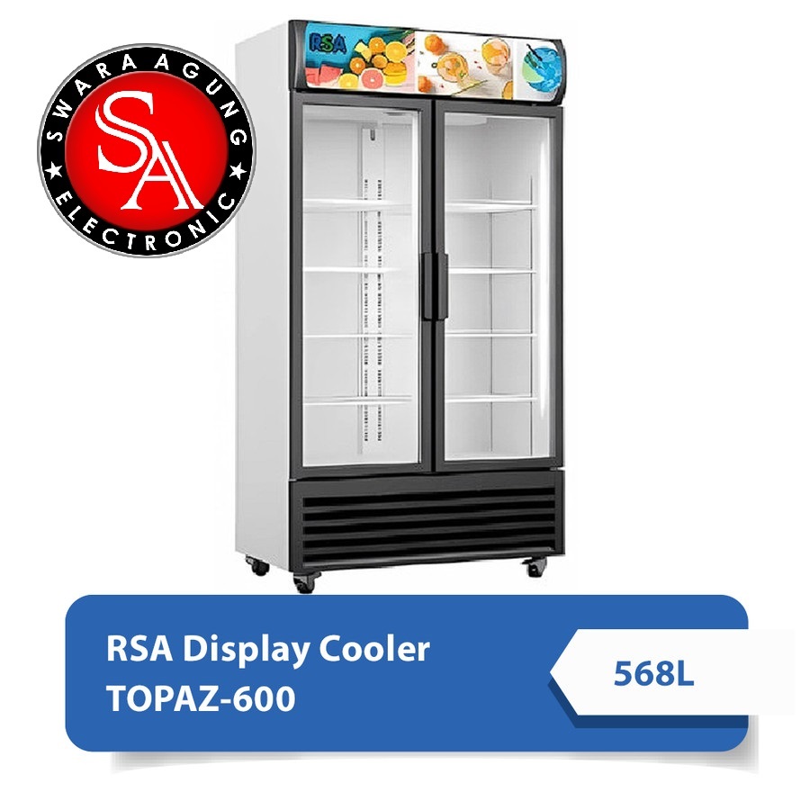 Jual Kulkas Showcase 2 Pintu 568 Liter RSA Type : TOPAZ 600 (Khusus ...