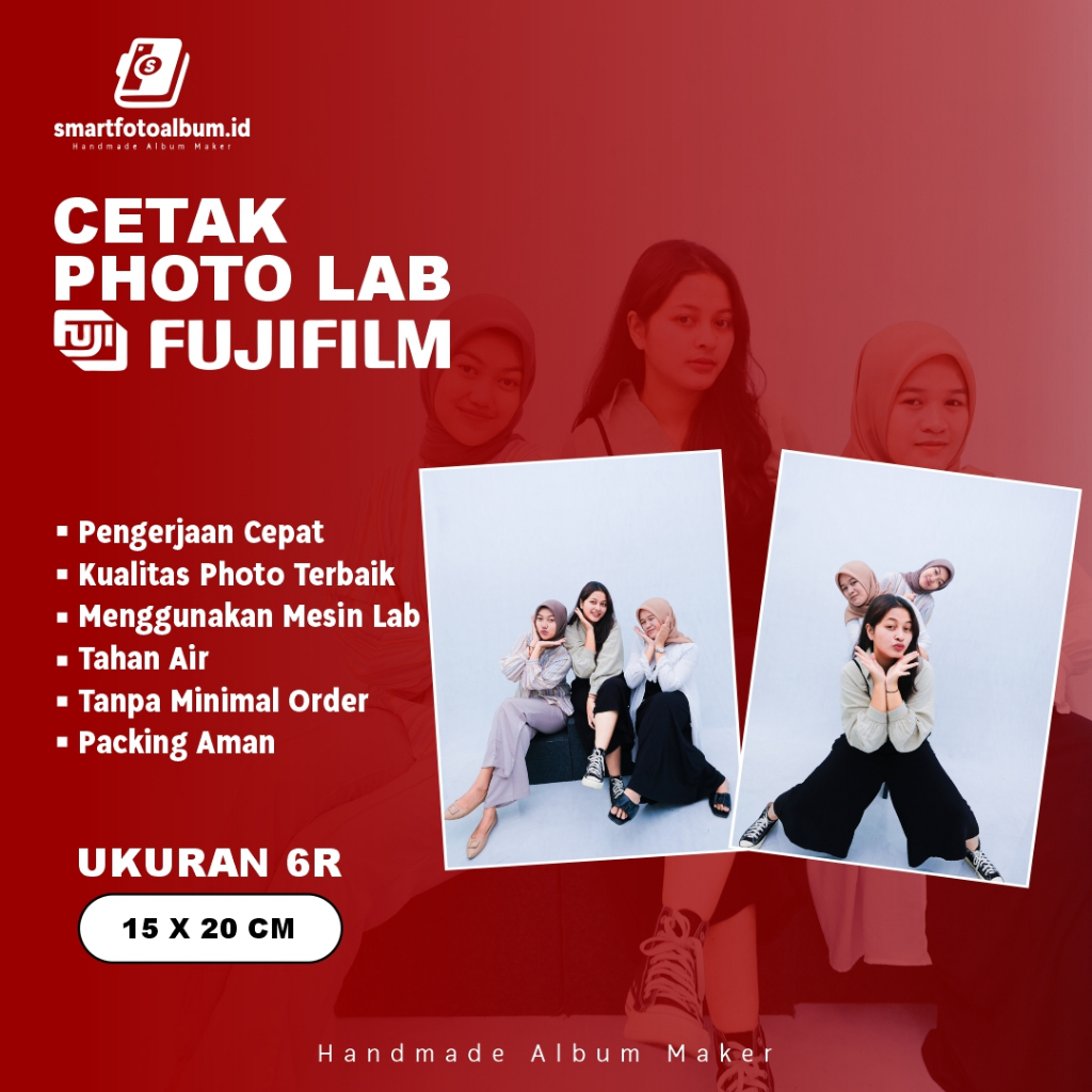 Jual Cetak Foto Lab 6R Fujifilm | Shopee Indonesia