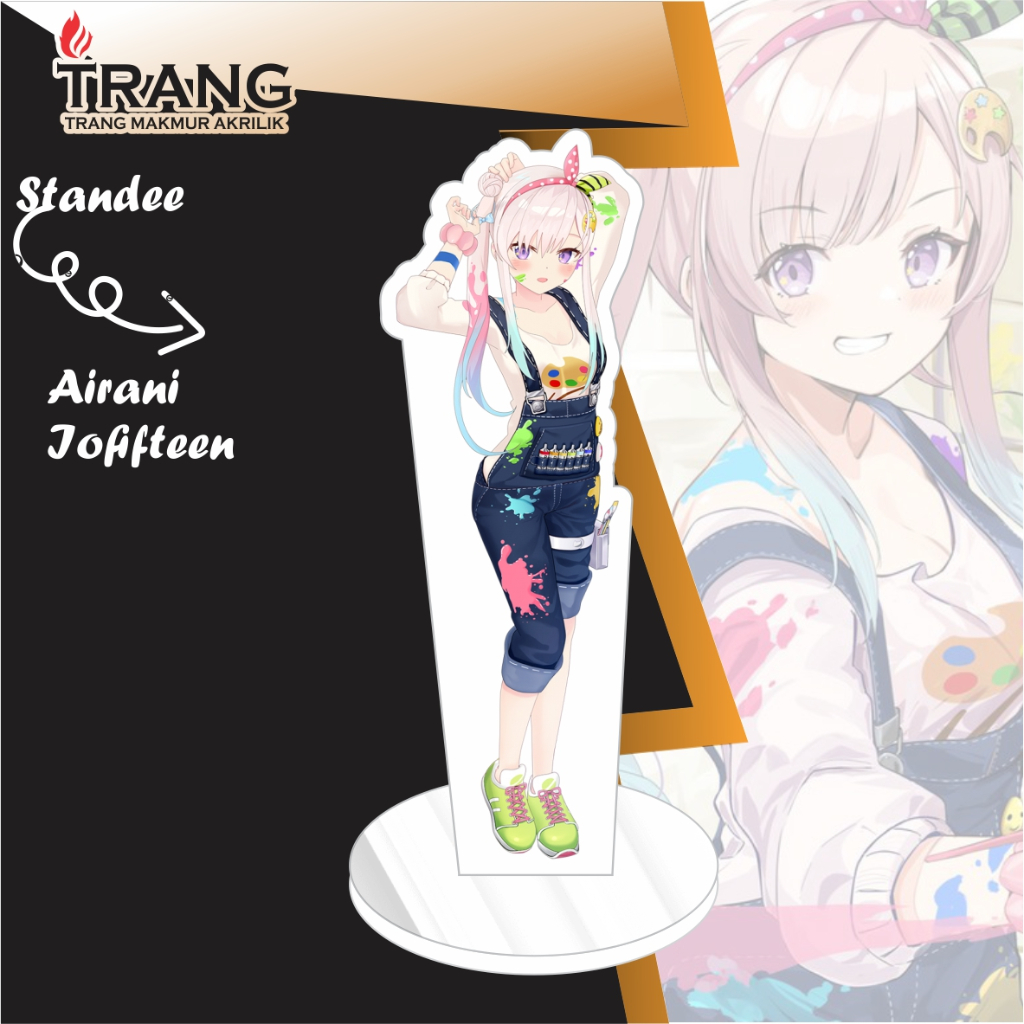 Jual Standee Figure Akrilik Vtuber Hololive Indonesia Anya Iofi Kaela ...