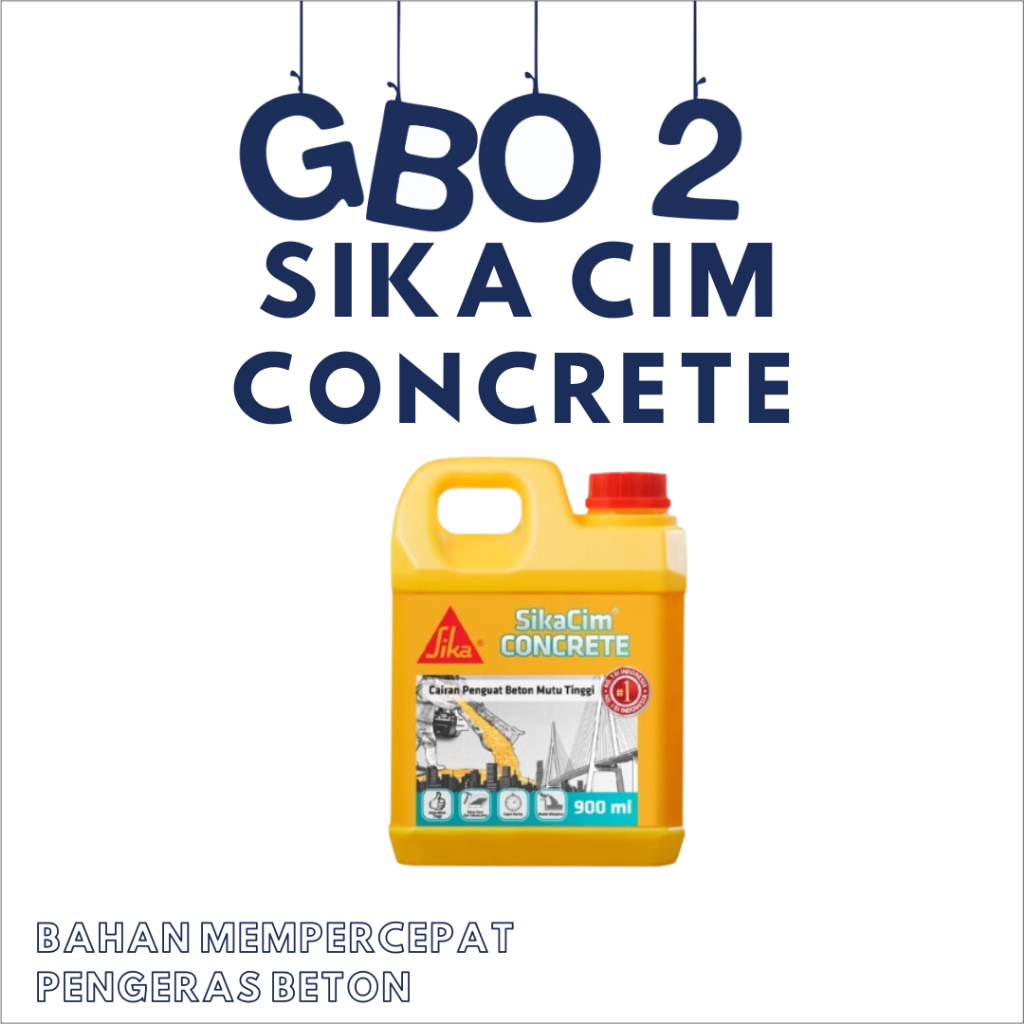 Jual SIKA CIM SIKACIM CONCRETE ADDITIVE / PENGERAS BETON -ORIGINAL ...