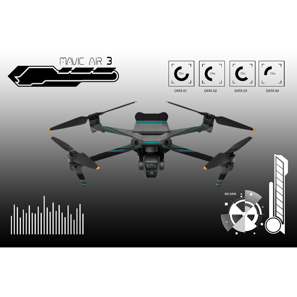 Jual DJI MAVIC AIR PROTECTOR DRONE SKIN terlengkap murah