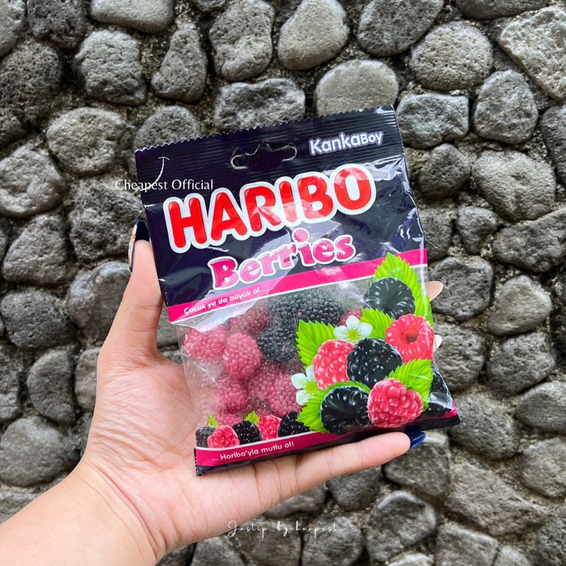 Jual Haribo Berries Jumbo Shopee Indonesia