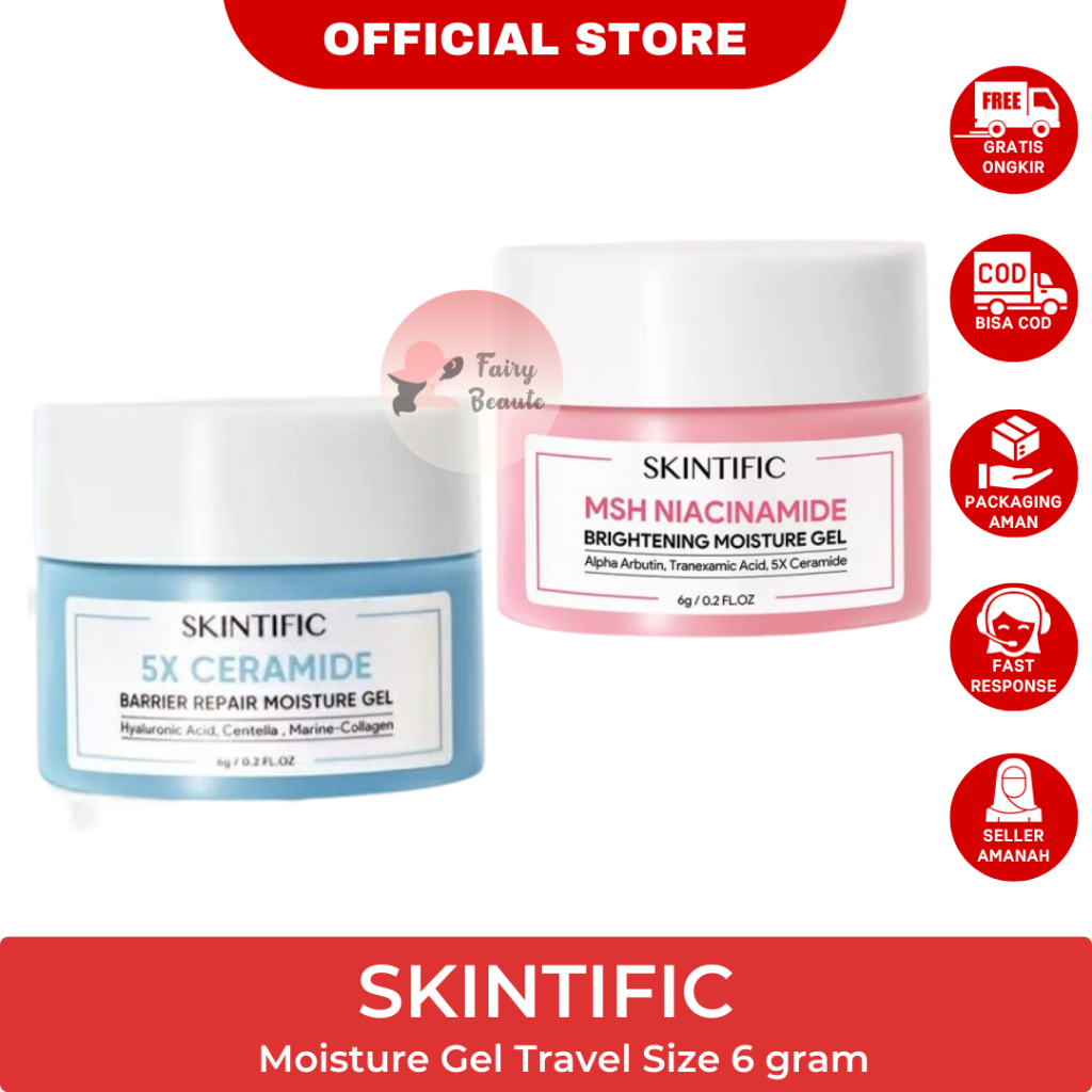 Jual Skintific Moisturizer 5X Ceramide Barrier Repair Moisturize Gel ...