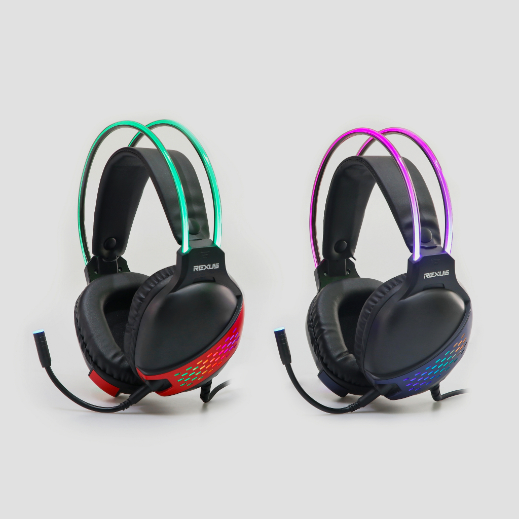 Jual REXUS VONIX F88 Headset Gaming Headphone RGB | Shopee Indonesia