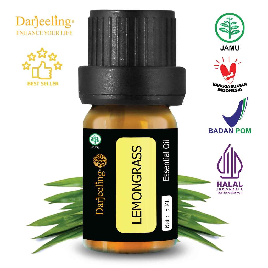 Jual Darjeeling Lemongrass Essential Oil / Minyak Sereh Aromaterapi ...