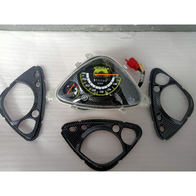 Jual frame spedometer mio sporty Mio smile carbon | Shopee Indonesia