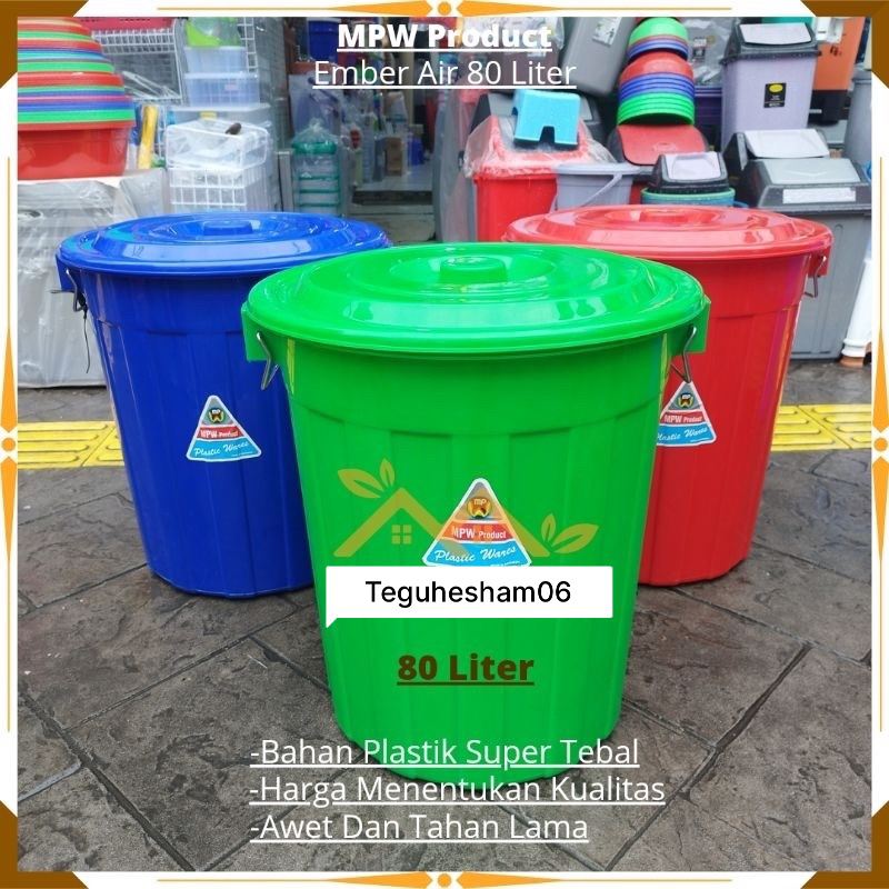 Jual Ember 80 Liter Tutup Mpw Product Ember 80 Liter Warna Plastik Ember Murah Shopee 3587