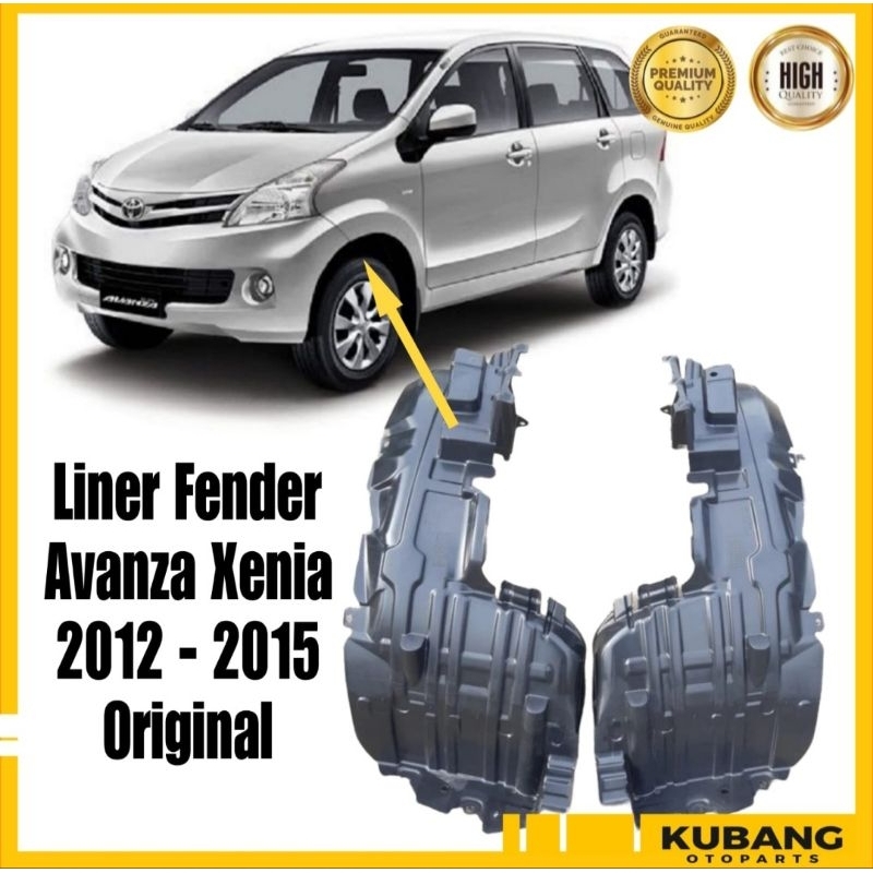 Jual LINER Fender Avanza Xenia 2012 2015 Liner Fender Avanza All