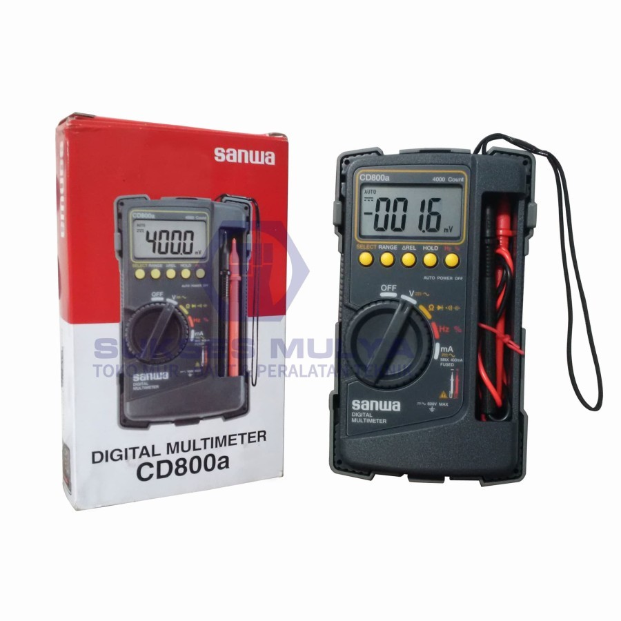 Jual Multimeter digital SANWA CD800A ORIGINAL Shopee Indonesia