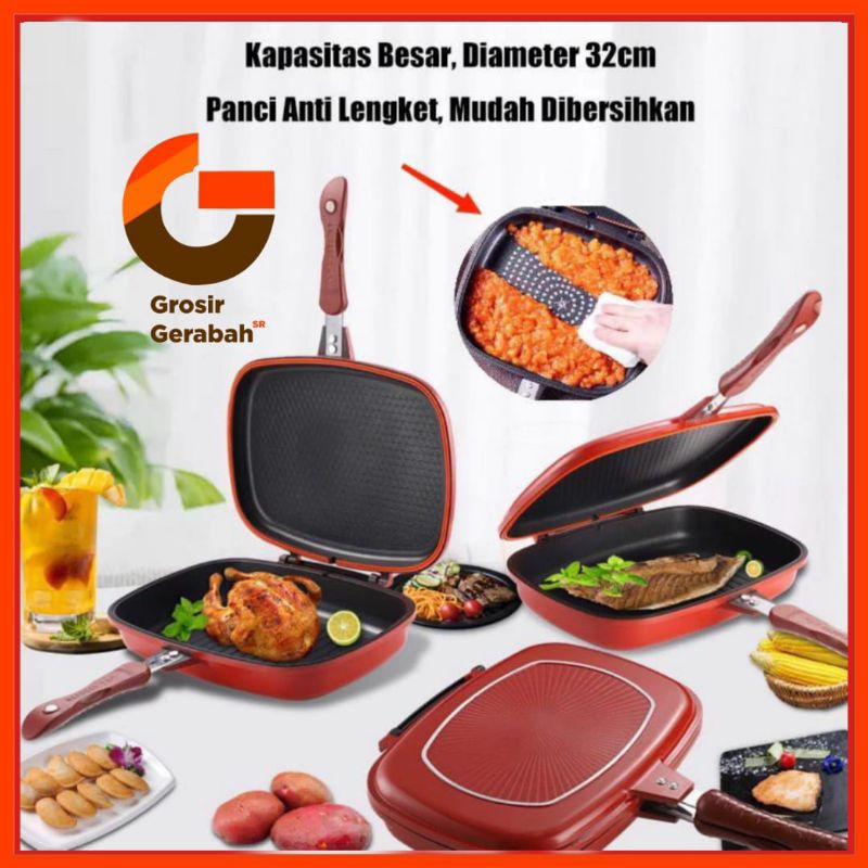 Jual double pan happy call jumbo 32cm Shopee Indonesia